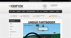 Desktop Screenshot of modify.dk